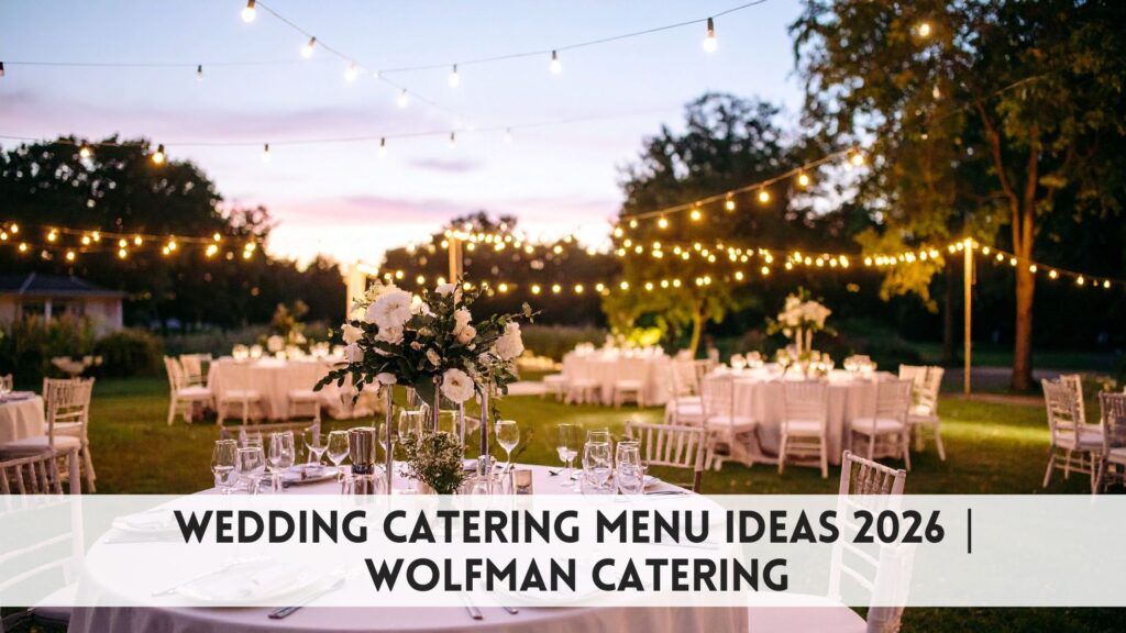 Wedding catering menu ideas